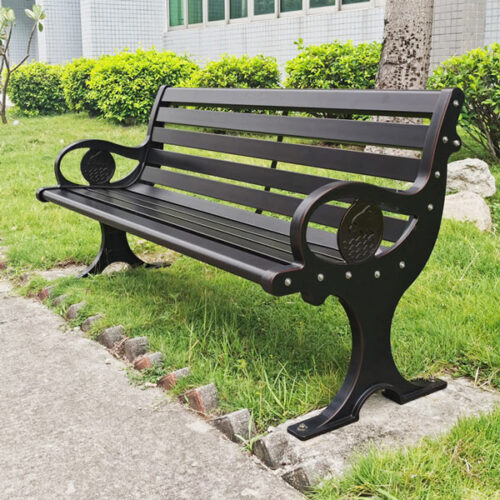 Ghế công viên bằng nhôm đúc GEV-CV-007