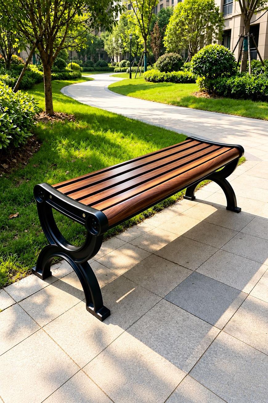 Ghế băng dài không tựa composite sợi thủy tinh GEV-CV-106-C