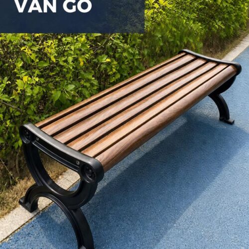 Nan ghế giả vân gỗ màu óc chó của ghế GEV-CV-106-C