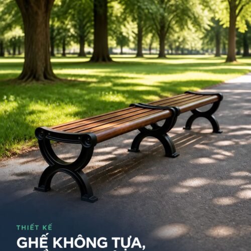 Ghế băng không tựa GEV-CV-106-C ngồi được từ hai phía